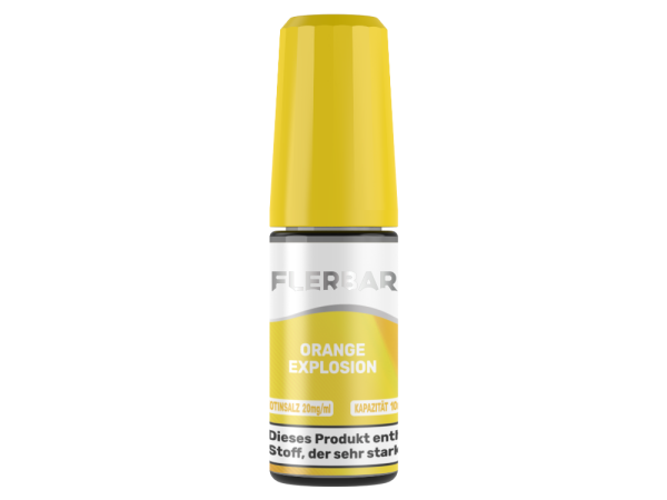 Flerbar Liquid - Orange Explosion - Nikotinsalz Liquid 20 mg/ml 10er Packung