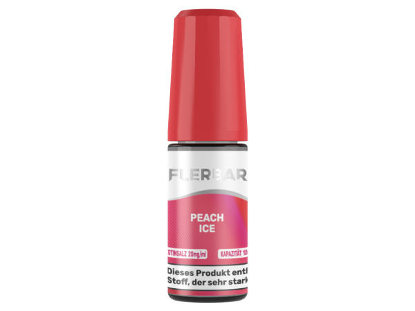 Flerbar Liquid - Peach Ice Nikotinsalz Liquid 20 mg/ml 400er Packung
