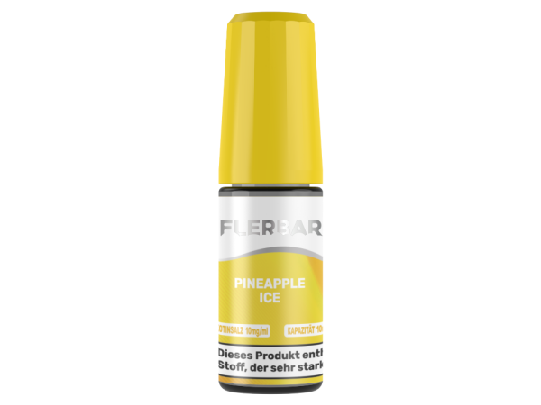 Flerbar Liquid - Pineapple Ice Nikotinsalz Liquid 10 mg/ml 400er Packung
