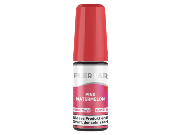 Flerbar Liquid - Pink Watermelon Nikotinsalz Liquid 10 mg/ml 400er Packung