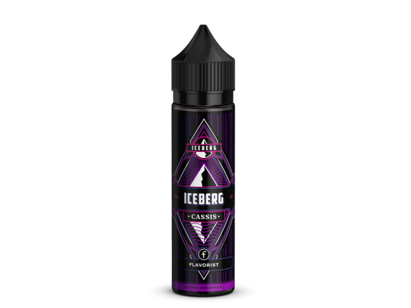 Flavorist - Aroma IceBerg - Cassis 10 ml 48er Packung