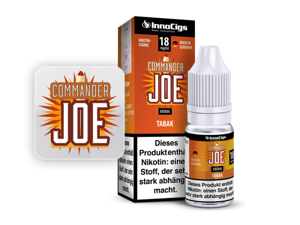 InnoCigs - Commander Joe Tabak Aroma 6 mg/ml