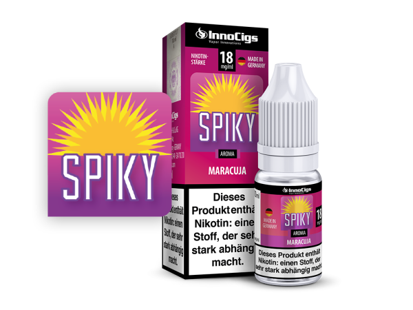 InnoCigs - Spiky Maracuja Aroma 0 mg/ml 10er Packung