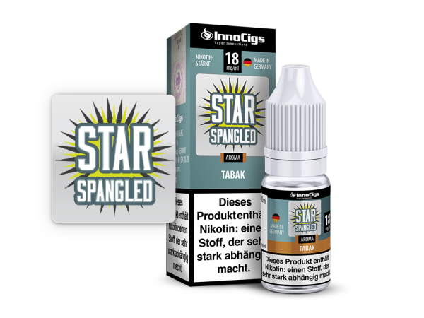 InnoCigs - Star Spangled Tabak Aroma 3 mg/ml 10er Packung