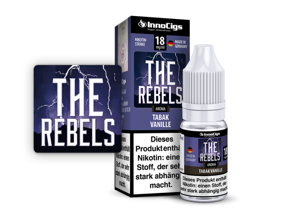 InnoCigs - The Rebels Tabak Vanille Aroma 6 mg/ml