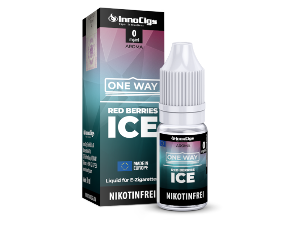 InnoCigs - One Way - Red Berries Ice - Nikotinsalz Liquid 0 mg/ml