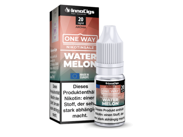 InnoCigs - One Way - Watermelon - Nikotinsalz Liquid 20 mg/ml 10er Packung