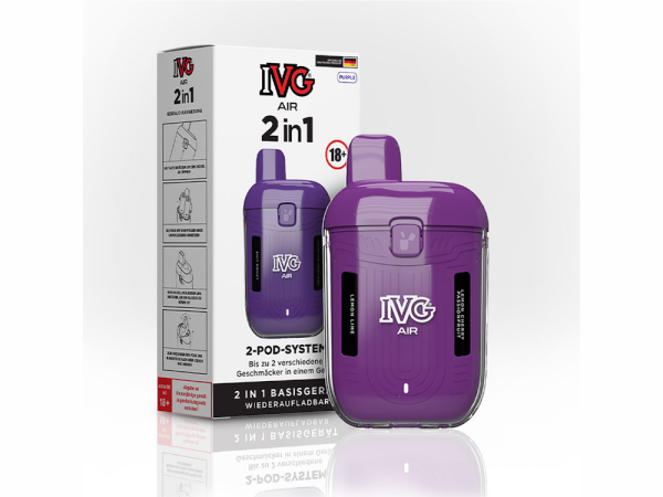 IVG - AIR 2in1 Akku 780 mAh (Basisgerät) lila