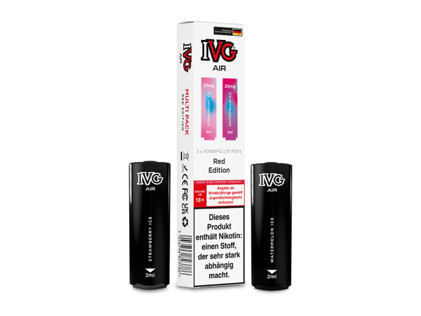 IVG - AIR Pod Red Edition 20 mg/ml (2 Stück pro Packung)