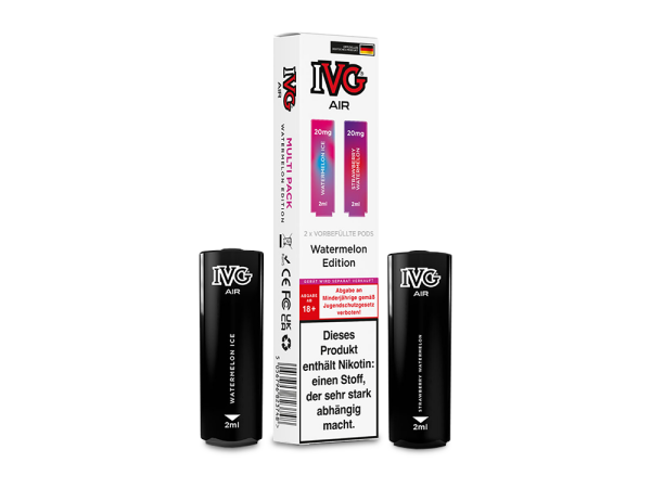 IVG - AIR Pod Watermelon Edition 20 mg/ml (2 Stück pro Packung)