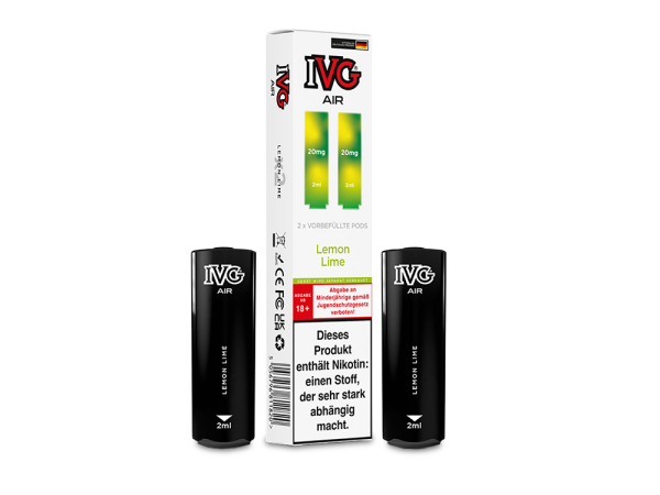 IVG - AIR Pod Lemon Lime 20 mg/ml (2 Stück pro Packung)