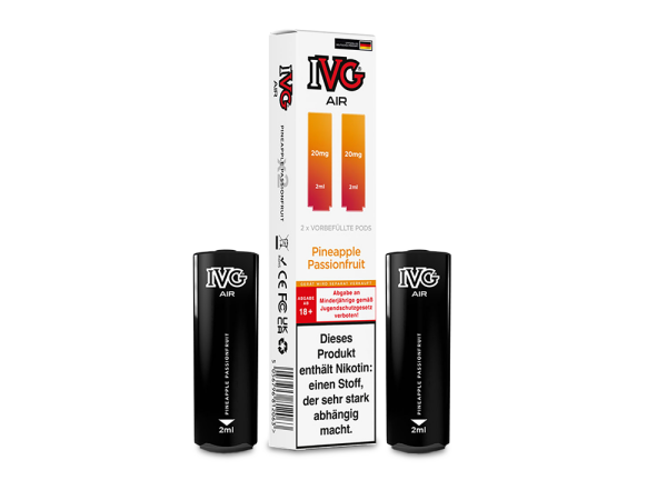 IVG - AIR Pod Pineapple Passionfruit 20 mg/ml (2 Stück pro Packung)