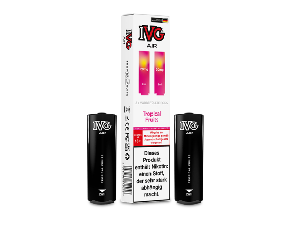 IVG - AIR Pod Tropical Fruits 20 mg/ml (2 Stück pro Packung)