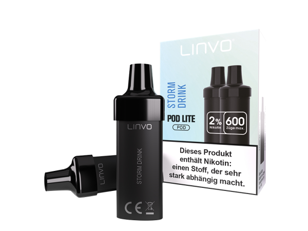 Linvo - Pod Lite Cartridge Storm Drink 20 mg/ml (2 Stück pro Packung)