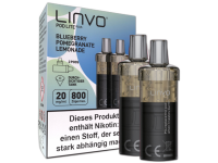 Linvo - Pod Lite Plus Cartridge Blueberry Pomegranate...