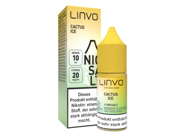 Linvo - Cactus Ice - Nikotinsalz Liquid 20 mg/ml