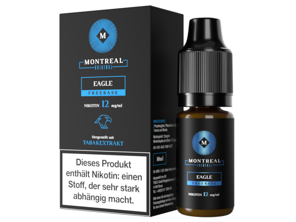 Montreal Original - Eagle E-Zigaretten Liquid 12 mg/ml