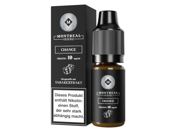 Montreal Original - Chance - Nikotinsalz Liquid 10 mg/ml 10er Packung