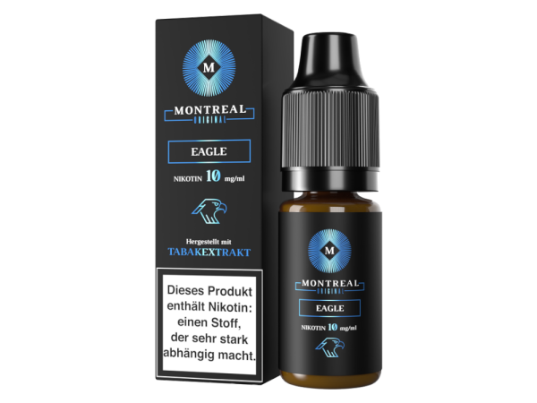 Montreal Original - Eagle - Nikotinsalz Liquid 10 mg/ml 10er Packung