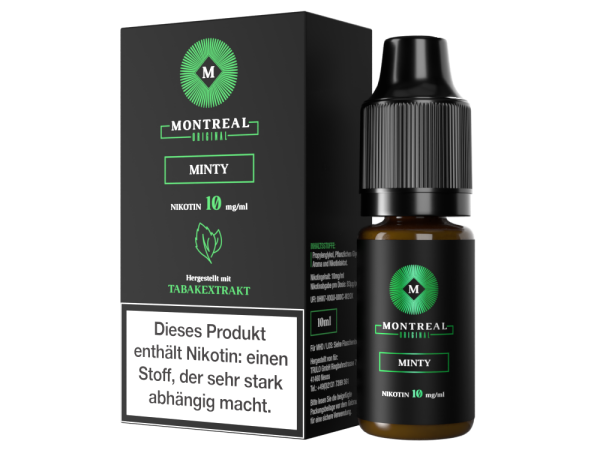 Montreal Original - Minty - Nikotinsalz Liquid 10 mg/ml