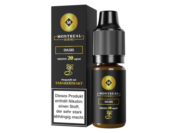 Montreal Original - Oasis - Nikotinsalz Liquid 20 mg/ml