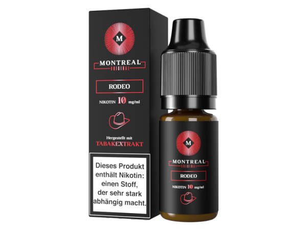 Montreal Original - Rodeo - Nikotinsalz Liquid 10 mg/ml