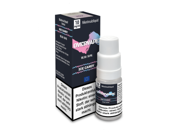 Overvape - Ice Candy - Nikotinsalz Liquid 10 mg/ml 5er Packung