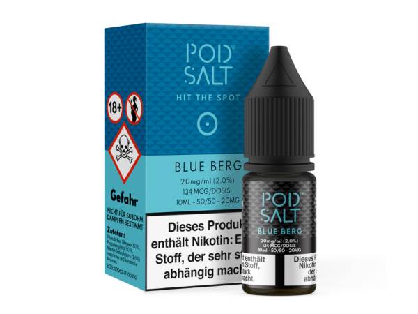 Pod Salt - Blue Berg - Nikotinsalz Liquid 20 mg/ml
