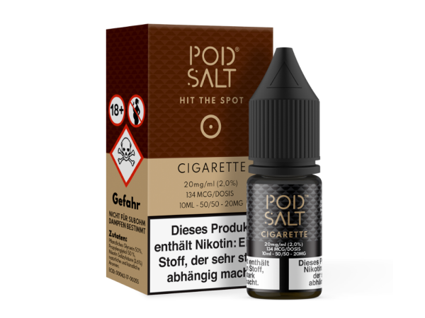 Pod Salt - Cigarette - Nikotinsalz Liquid 20 mg/ml 100er Packung