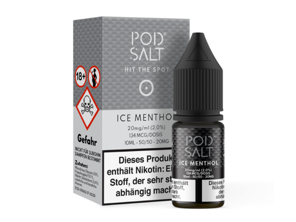 Pod Salt - Ice Menthol - Nikotinsalz Liquid 20 mg/ml