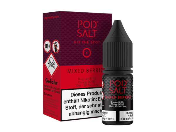 Pod Salt - Mixed Berries - Nikotinsalz Liquid 11 mg/ml