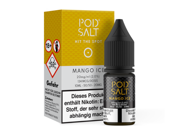 Pod Salt - Mango Ice - Nikotinsalz Liquid 20 mg/ml