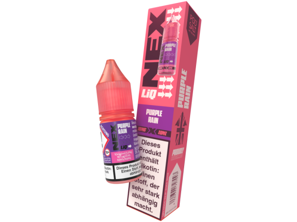 Pod Salt - NexLiq - Purple Rain - Nikotinsalz Liquid 10 mg/ml 200er Packung
