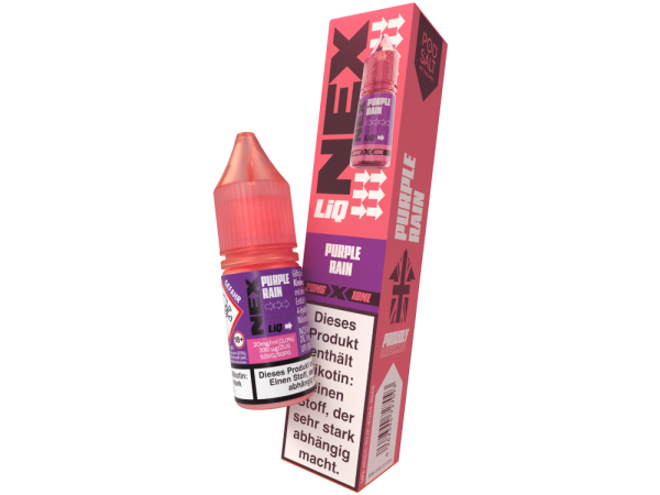 Pod Salt - NexLiq - Purple Rain Nikotinsalz Liquid 20 mg/ml 10er Packung