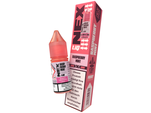 Pod Salt - NexLiq - Raspberry Mint Nikotinsalz Liquid 0 mg/ml
