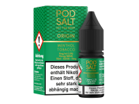 Pod Salt Origin - Menthol Tobacco - Nikotinsalz Liquid 11...