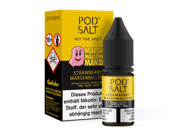 Pod Salt Fusion - Marshmallow Man 3 - Nikotinsalz Liquid 20 mg/ml 5er Packung
