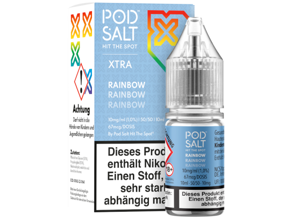 Pod Salt X - Rainbow - Nikotinsalz Liquid 10 mg/ml