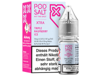 Pod Salt X - Triple Raspberry Ice - Nikotinsalz Liquid 10...