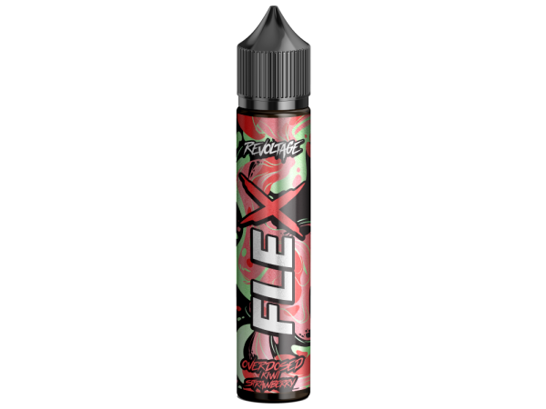Revoltage - FLEX - Aroma Overdosed Kiwi Strawberry 10 ml 450er Packung