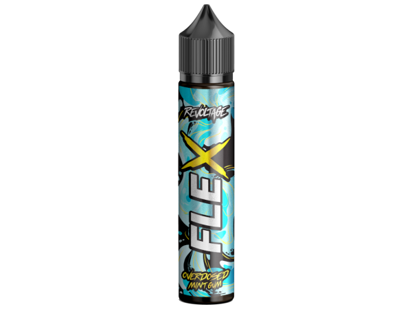 Revoltage - FLEX - Aroma Overdosed Mint Gum 10 ml 15er Packung