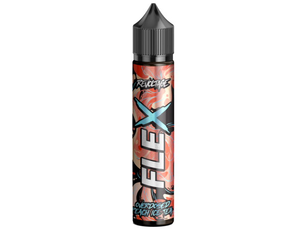 Revoltage - FLEX - Aroma Overdosed Peach Ice Tea 10 ml 450er Packung