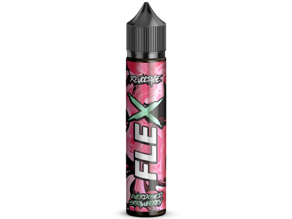 Revoltage - FLEX - Aroma Overdosed Strawberry 10 ml 15er Packung