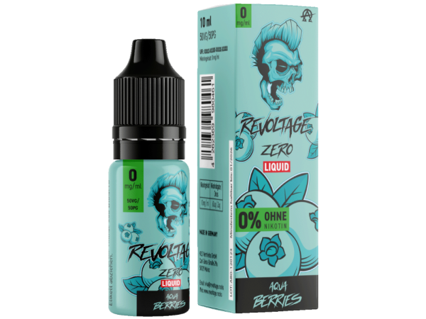 Revoltage - Aqua Berries - Hybrid Nikotinsalz Liquid 0 mg/ml