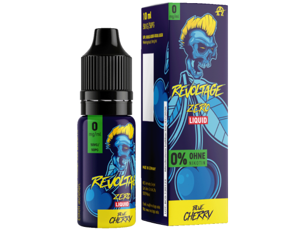 Revoltage - Blue Cherry - Hybrid Nikotinsalz Liquid 0 mg/ml 15er Packung