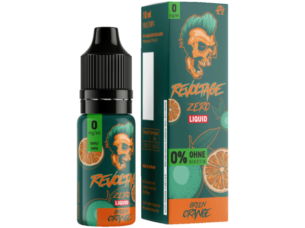 Revoltage - Green Orange - Hybrid Nikotinsalz Liquid 0 mg/ml