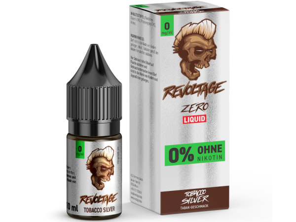 Revoltage - Tobacco Silver - Hybrid Nikotinsalz Liquid 0 mg/ml