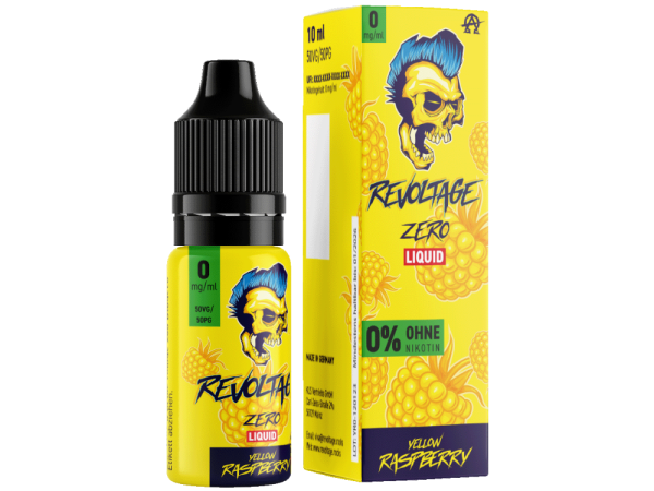 Revoltage - Yellow Raspberry - Hybrid Nikotinsalz Liquid 0 mg/ml 15er Packung