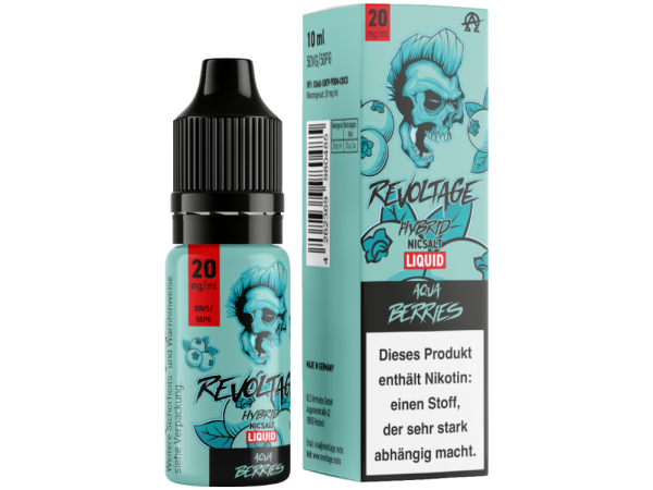 Revoltage - Aqua Berries - Hybrid Nikotinsalz Liquid 20 mg/ml
