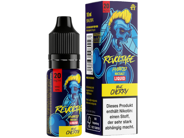 Revoltage - Blue Cherry - Hybrid Nikotinsalz Liquid 20 mg/ml 15er Packung